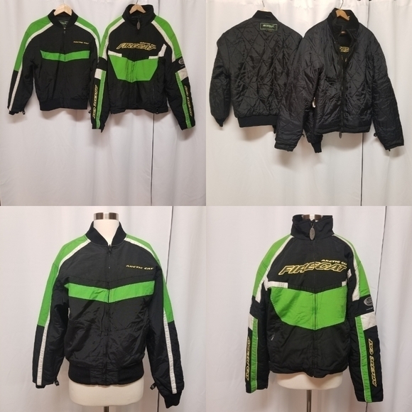 Arctic Cat Arcticwear Snowmobile Jacket Spellout Wearable Liner Size Woman's M - Picture 2 of 12
